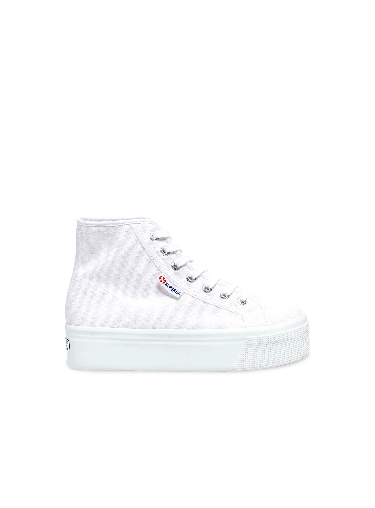 SUPERGA SNEAKER 2705 HI TOP WHITE